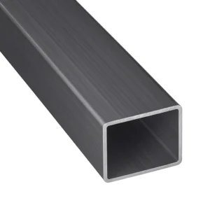 Tubo rectangular de acero estructural, ideal para marcos, vigas y estructuras metálicas de alta resistencia.